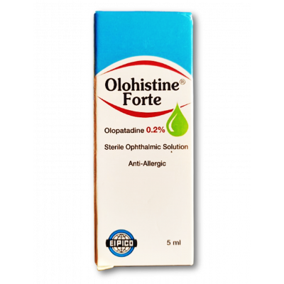 OLOHISTINE FORTE 0.2% ANTI-ALLERGIC ( OLOPATADINE ) STERILE OPHTHALMIC SOLUTION 5 ML